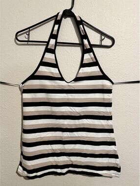 Torrid Striped Halter Top Size 0